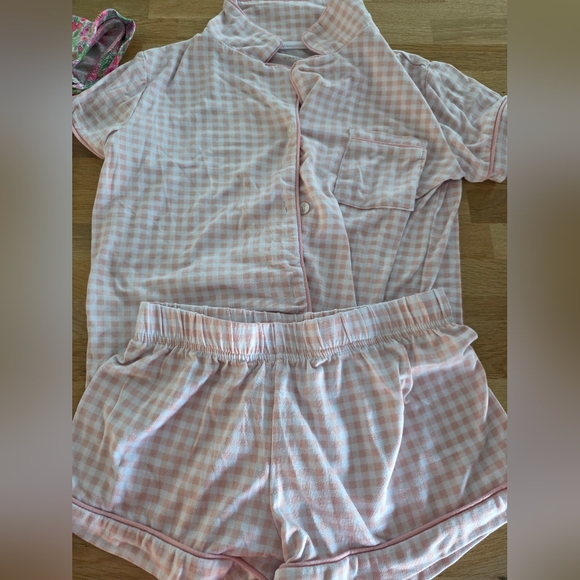 Set of 2 Tahari Matching Pajama Top & Shorts Set Girls Size 7/8 EUC Choose Style - Picture 3 of 16
